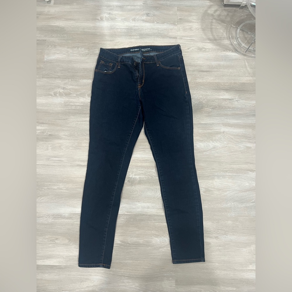 Old Navy Women's Deep Indigo Skinny Jeans